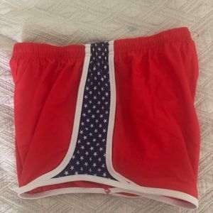 Krass & Co American flag patriotic shorts